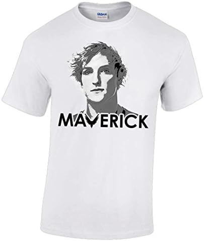 MAV016 Logan Jake Paul Tshirt Maverick Youtube Kids/Mens/Ladies Top Various Colours (White, Womens S)