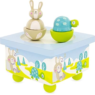 Ulysse Couleurs D'enfance - 3909 - Boîte A Musique Tortue-lapin