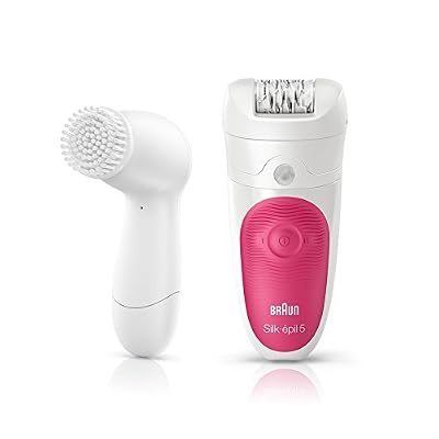 Braun Coffret Beaute Epilateur SILK EPIL 5-539 + Brosse Nettoyante pour Visage Supersonique