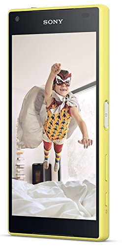 Sony Xperia Z5 Compact Smartphone (4,6 Zoll (11,7 cm) Touch-Display, 32 GB interner Speicher, Android 5.1) gelb