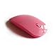Produktbild Wuudi Optische Maus, kabellos, 2,4 G, USB, schnurlos, dünn, Bluetooth-Maus für Windows/Mac / Laptop, Plastik, Rose, Einheitsgröße