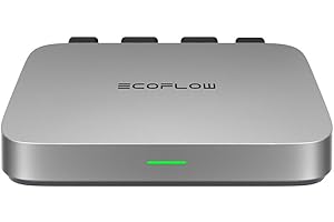 ‎EF ECOFLOW EcoFlow Mikrowechselrichter 800W, Intelligenter Solar-Wechselrichter WLAN für Balkonkraftwerk, PV-Wechselrichter für 2 Solarpanele/IP67/App/MPPT, 5011401011, EFPowerStreamMI-EU-800W