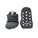 Lodger Booties Slipper Fleece (3 - 6 m, Scandinavian Coal)