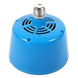 Pet Heat Lamp, E27 Type Poultry Heat Lamp Bulb Keep Warming Light For Brooder Piglets Heater Chicken Lizard Turtle Pet Coop Aquarium Snake Blue(blue)