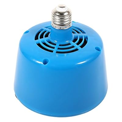 Pet Heat Lamp, E27 Type Poultry Heat Lamp Bulb Keep Warming Light For Brooder Piglets Heater Chicken Lizard Turtle Pet Coop Aquarium Snake Blue(blue)
