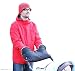ByBUM - Handmuff with Fleece inside, for Stroller, Pram, Jogger, Color:Black