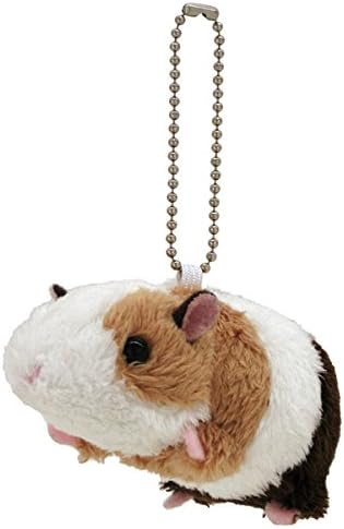 Animal Toy Store "guinea pig / Tenjikunezumi" stuffed ball chain [animal series of Riku] (japan import)