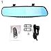 Produktbild YSHtanj Auto-DVR-Alarmanlagen & Sicherheits-Auto-DVR 4,3 Zoll HD 1080P Auto DVR Dual Lens Rückspiegel Kamera Fahren Dashcam - keine Rückfahrkamera No Rearview Camera