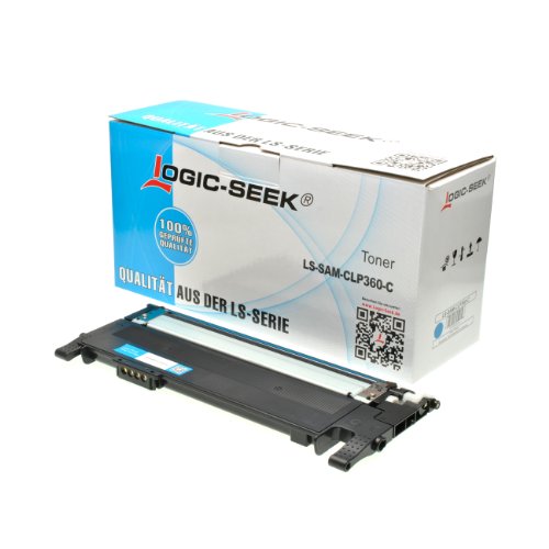 Toner kompatibel für Samsung Xpress C410W CLP-365/SEE CLP-365 360 Series CLX 3300 Series 3305 FN FW Xpress C 460 FW Series – CLT-C406S – Cyan 1000 Seiten - 2