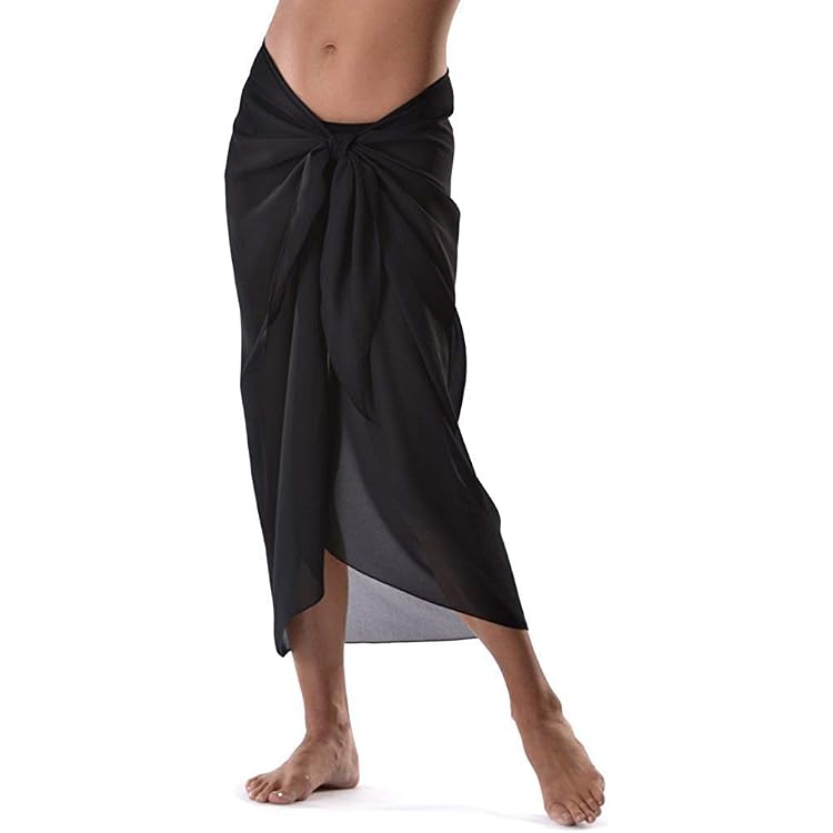 Big & Soft Plain Sarong – Perfect Beach Coverup, Scarf, Or Shawl – Silver Coin Color, 110cm X 200cm