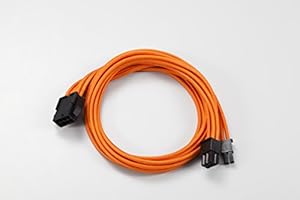 PHANTEKS 6Pin PCIe VerlÃ¤ngerung 50cm - sleeved orange