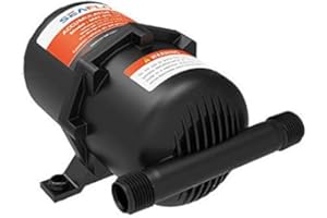 LIGHTEU®, 0.75 Liter Pressurized Accumulator Tank Water Pump Flow Control, 125 psi