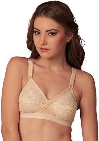 Women Every Day Bra With Full Coverage Non Padded Back Strap Bra