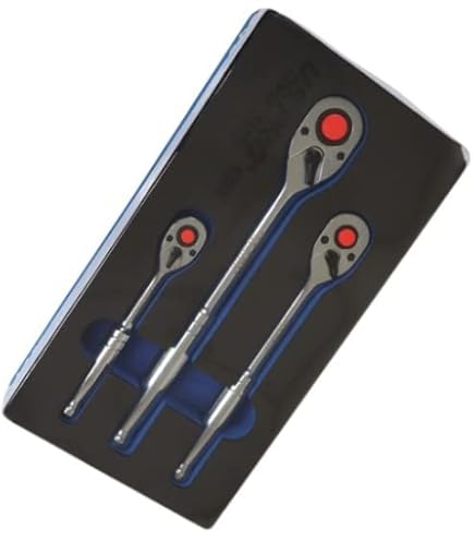 US PRO Tools 2-teiliges Ratschenschlüssel Set | Extra Lang 3/8" & 1/2" Antrieb | Mit 72-Zahn Ratschenmechanik