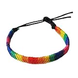 regenbogen armband stoff Zeigen Sie Ihren Stolz für die LGBT-Community mit diesen Bands
