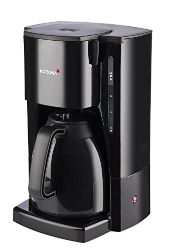 Korona Electric 10411 Cafetière, 1 L, noir