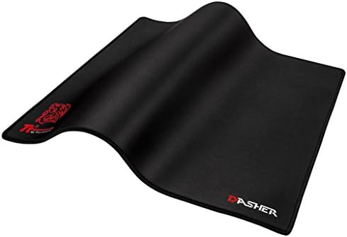 Tt eSPORTS Dasher Large Gaming Mouse Pad - Black/Red