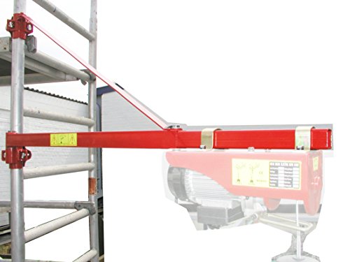 Schwenkarm KST250 für Seilwinden / Kranarm max 250kg Last 110cm Auslage für Seilzüge / Lastarm für Hebezüge