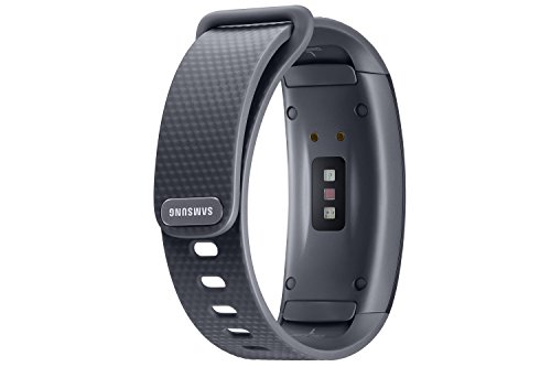 Samsung Gear Fit 2 Smartwatch mit Pulssensor und Benachrichtigungen - Schwarz(L)
