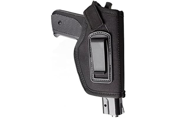 Gexgune Étui pour Arme à feu à l'intérieur de la Ceinture IWB Étui pour Pistolet dissimulé Fit G1OCK 17 19 22 23 32 33 Étui en Nylon Ruger (5 Couleurs en Option)