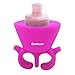 Contever® Silicone Finger Wearable Nail Polish Holder Ring Nail Art Varnish Bottle Stand Anti-Spill (Rose Red)