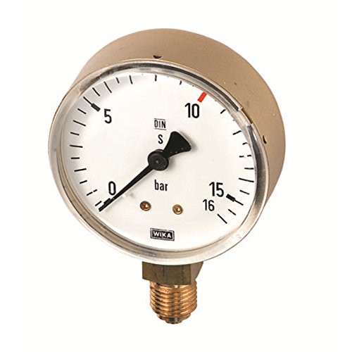schweisser-king.de: Manometer Druckmessgerät Druckluft R 1/4'' bis 16 bar