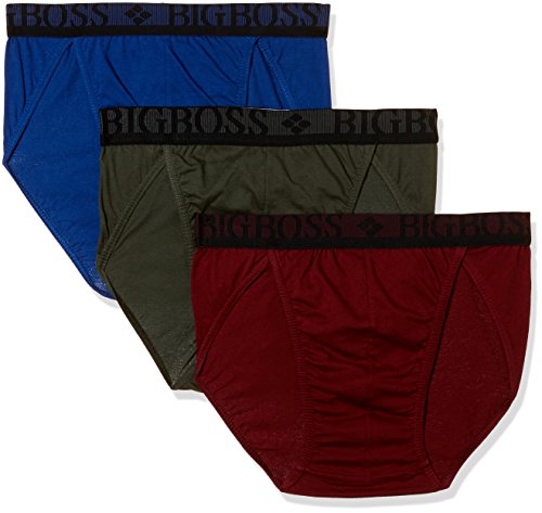Dollar Bigboss Men's Cotton Brief (Pack of 3)