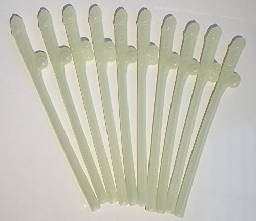 Hosaire 10 Stück/set Hen Party Trinkhalme Party Willy Straws Kreative Birds Straws für Erwachsene Tanz Henne Party Zubehör Spaßparty - 5