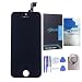Produktbild Htechy Kompatible mit iPhone 5S Display Schwarz Komplettes LCD Ersatz Retina Set Für Touchscreen Bildschirm Glas mit Kostenlose Werkzeug