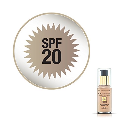 Max Factor All Day Flawless 3 in 1 Foundation 40 Ivory, 1er Pack (1x 30 ml) - 3