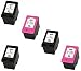 Produktbild Printing Pleasure 5 XL Druckerpatronen für HP Deskjet 2620, 2630, 2632, 2633, 2634, 3700, 3720, 3730, 3732, 3733, 3735, Envy 5020, 5030, 5032 | kompatibel zu HP 304XL (N9K08AE & N9K07AE)