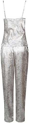 Ladies 3 Piece Satin Pyjama Set Womens Vest Lace Shorts PJ'S Nightwear