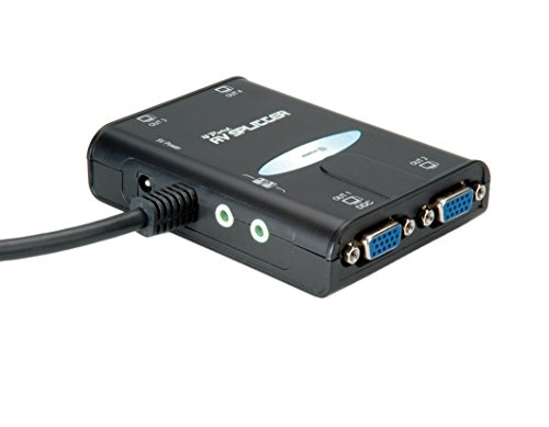 VALUE Portabler VGA Video Splitter 4fach, 450 MHz - 2