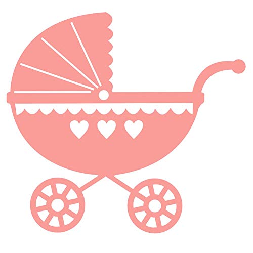 Preisvergleich Produktbild Queta Baby Carriage Papierkunst Carbon-Stahl Schneidemesser Prägung Formen