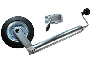 ANHÄNGERBAUTEILE-DISCOUNT Stützrad mit Halter 48 mm, Bugrad