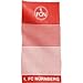 Produktbild 1.FC Nürnberg Handtuch 'Querstreifen' 50x100cm Fanartikel