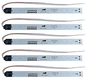 KRPLUS Double Side UV LED RO 6 Inch Leak Proof For UV Barrel Compatible with KENT/DOLPHINE/REVIVA/AQUAGRAND/OTHERS (Blue Light), Pack of 5