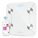 Produktbild Openuye Körperfettwaage Bluetooth Personenwaage mit APP, Smart digitale Waage für Körperfett, BMI, Gewicht, Muskelmasse, Wasser, Knochengewicht, BMR,Fett Prozentsatz, Viszerales Fett usw
