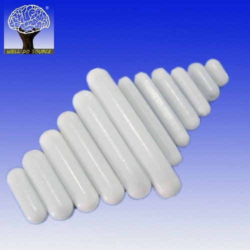 Preisvergleich Produktbild 12er Set Magnetrührstäbchen Magnetrührfisch Magnetrührer magnetic stirrer Rührfische Lab Labor