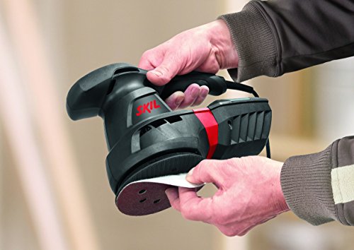 Skil Exzenterschleifer 7445 AA (430 W, Ø 125 mm, Staubfüllstandanzeige, +3 tlg. Schleifpapierset) - 5