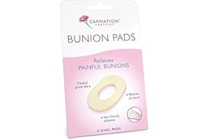THREE PACKS of Carnation Footcare Oval Bunion Pads by Carnation