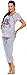 Zeta Ville - Women's Maternity Nursing Pyjamas Soft Jersey Cartoon Print - 218c (Pink, UK 16)