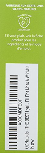 OZ NATURALS–DAS BESTE Hyaluron Säure Serum für die Haut in klinischer Stärke Anti-Aging Serum. Bestes Anti-Falten-Serum mit Vitamin C + Vitamin E – Ein FACELIFT aus der Flasche, wirkt um Ihre Haut mit Feuchtigkeit zu füllen, für das jugendliche strahlende Aussehen. - 9