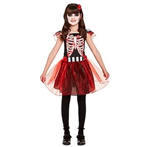 Halloween – niña esqueleto – 7-9 AÑOS