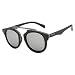 Elegante Luxury Silver Unisex Clubmaster Sun glasses (EYEDIORGUNSVRMER|2|Silver) RS.299.00