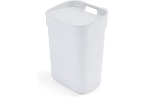 Curver Ready to Collect Poubelle de recyclage 100% recyclé avec couvercle gris clair 10 l
