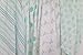 SwaddleDesigns X-Large Cotton Muslin Swaddle Blankets, Green Woodland, Set of 4
