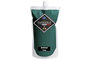BARBOUILLE - Peinture Acrylique Pétrole - Aspect Velours - Peinture Mur, Plafond & Boiserie - Lessivable - Séchage En 30 min - COV A+ - Fabriquée En France - 750 ml