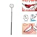 Jspoir Melodiz Stainless Mirror Dental Examination Steel Teeth Inspection Mouth Hygien Tools creative mirror