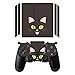 Produktbild Disagu SF-sdi-3645_1011 Design Folie für Sony PS4 liegend mit Controller - Motiv Katzengesicht dunkel transparent